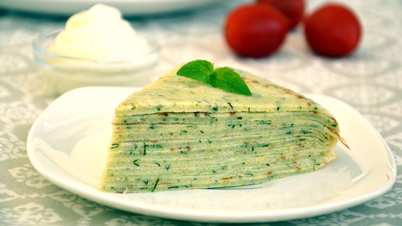 Закусочный блинный торт Лесной пенёк рецепт с фото пошагово
