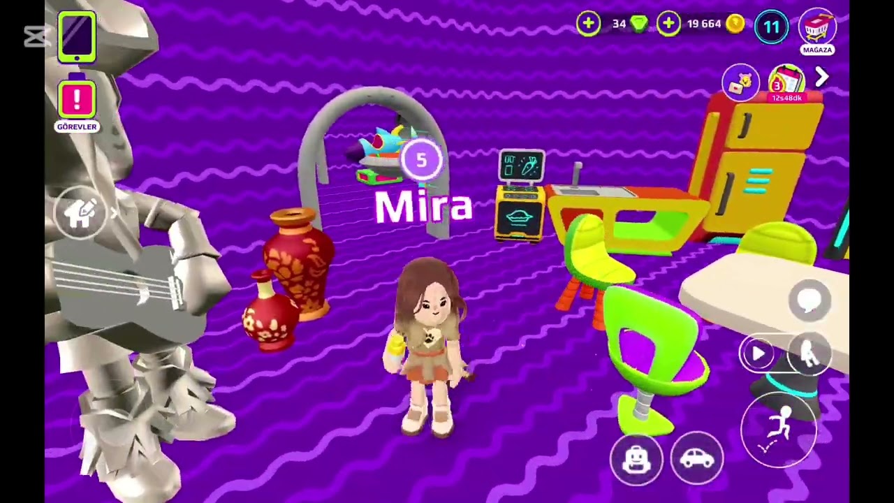 PK xd Annecilik oynuyoruz