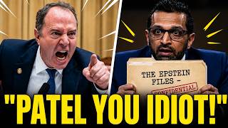 Kash Patel PANICS as Adam Schiff GOES OFF in Explosive Epstein Files Hearing