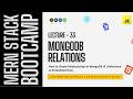 MongoDB Relationships 🔥 | How to Connect Models (Reference vs Embedded Explained)