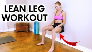 15 Min Lean Legs Workout, For Slim Thighs and Toned Leg Muscles | Beginners At Home Workout screenshot 2