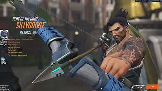 POTG! The Hitscan God Plays Hanzo: IDDQD's Arrow Prediction DOMINATES | Full Match VOD