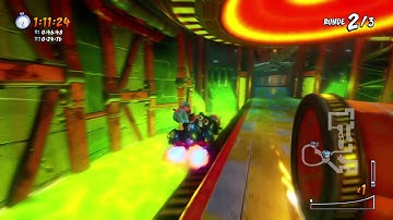 Defeating Developer on N.Gin Labs (2:14:83 vs 2:16:24)