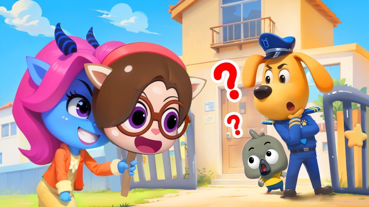 Waspada Guru Palsu | Pendidikan Keamanan Anak | Kepala Polisi Labrador | BabyBus Bahasa Indonesia