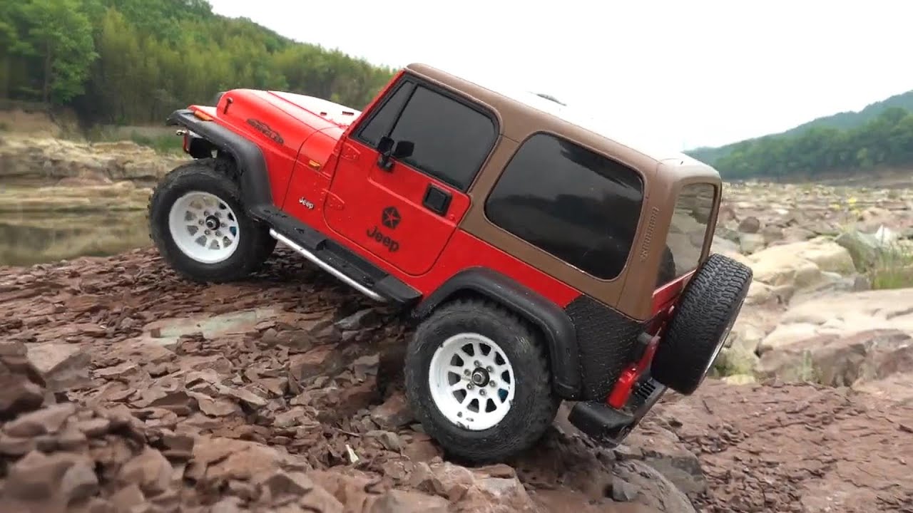 Best RC Jeep Traxxas TRX-4 Off-road Adventure - YouTube
