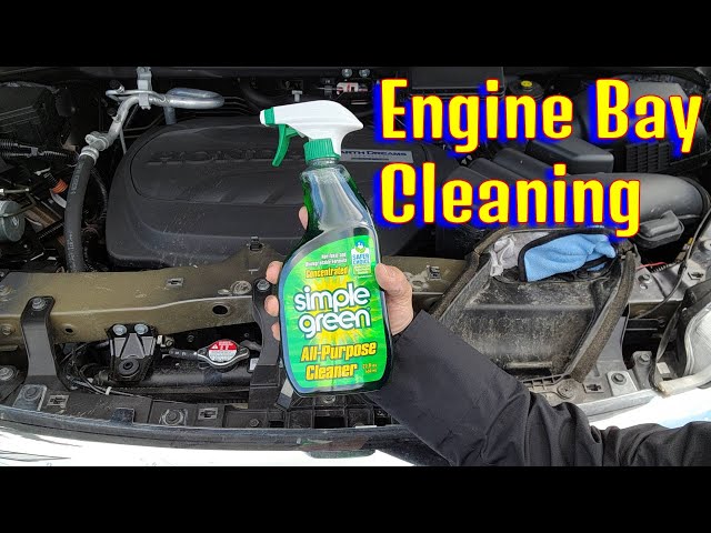 The Simplest & Fastest Way To DEEP CLEAN a Car Engine Bay! 