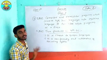 Computer (Class -6th) Chapter - 1 (Part -2)