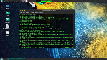 How to install Krita on Parrot OS 3.9