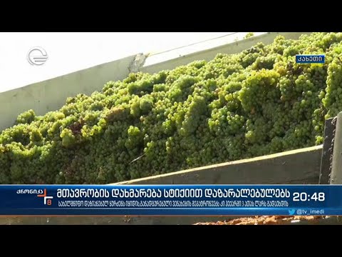 სახელმწიფოს დახმარება სტიქიით დაზარალებულ ფერმერებს