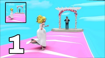 Bridal Rush Gameplay Walkthrough || Level 1-10 || Part 1 || {Android} By Lion Studios