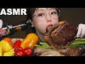 ASMR 토마호크 스테이크 리얼사운드 쿡방 & 먹방 TOMAHAWK STEAK COOKING & EATING SOUNDS MUKBANG | Ae Jeong ASMR