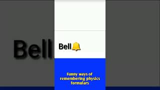 FUNNY Ways of remembering physics formulars 1;(Elastic Properties of Solid) #JoynuelPhysics #physics