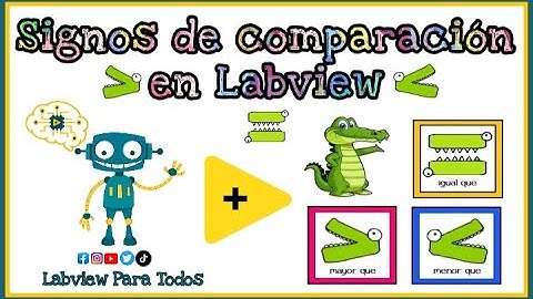 SIGNOS DE COMPARACIÓN CON LABVIEW// COMÓ COMPARAR DATOS EN LABVIEW