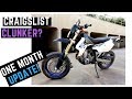 Craigslist Clunker? One Month Update Suzuki DRZ400SM SuperMoto: Thoughts, Impressions, DRZ 400 2013