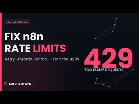 n8n Rate Limits: Why Your API Calls Keep Failing (and the Fix)