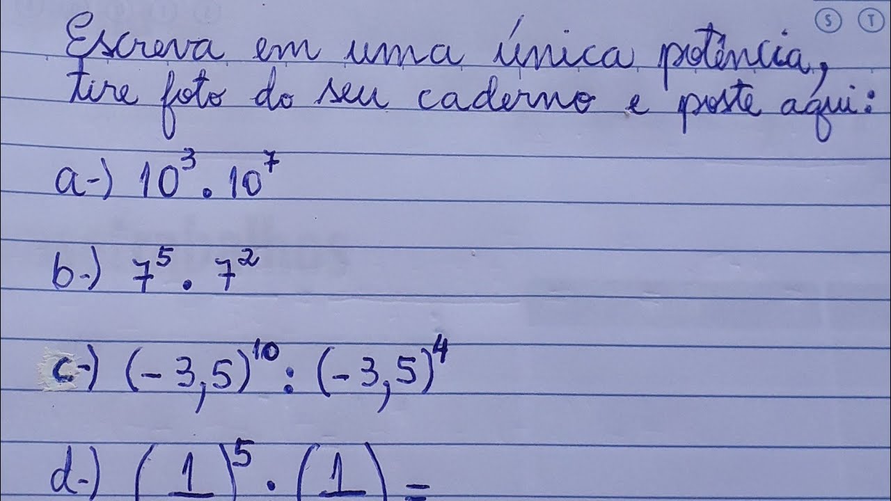 Transforme Cada Expressão Em Um Produto De Potências
