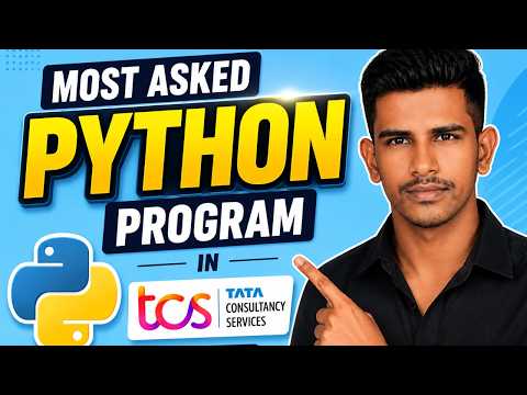 TCS Interview Questions | Python Interview Questions | Reversing a String | Coding |
