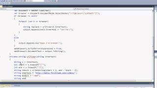 Changing URLs in HTML Documents With Agility Pack
