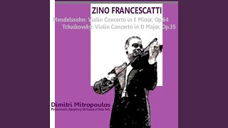 Violin Concerto in E Minor, Op. 64: III. Allegretto non troppo - Allegro molto vivace