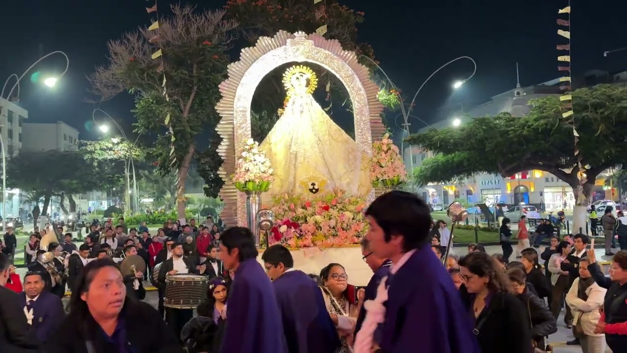 Ingreso Triunfal de la Santísima Virgen del Carmen a la Parroquia Santa María Catedral de Chiclayo 