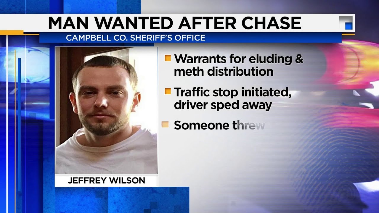Campbell County deputies searching for man after police chase - YouTube