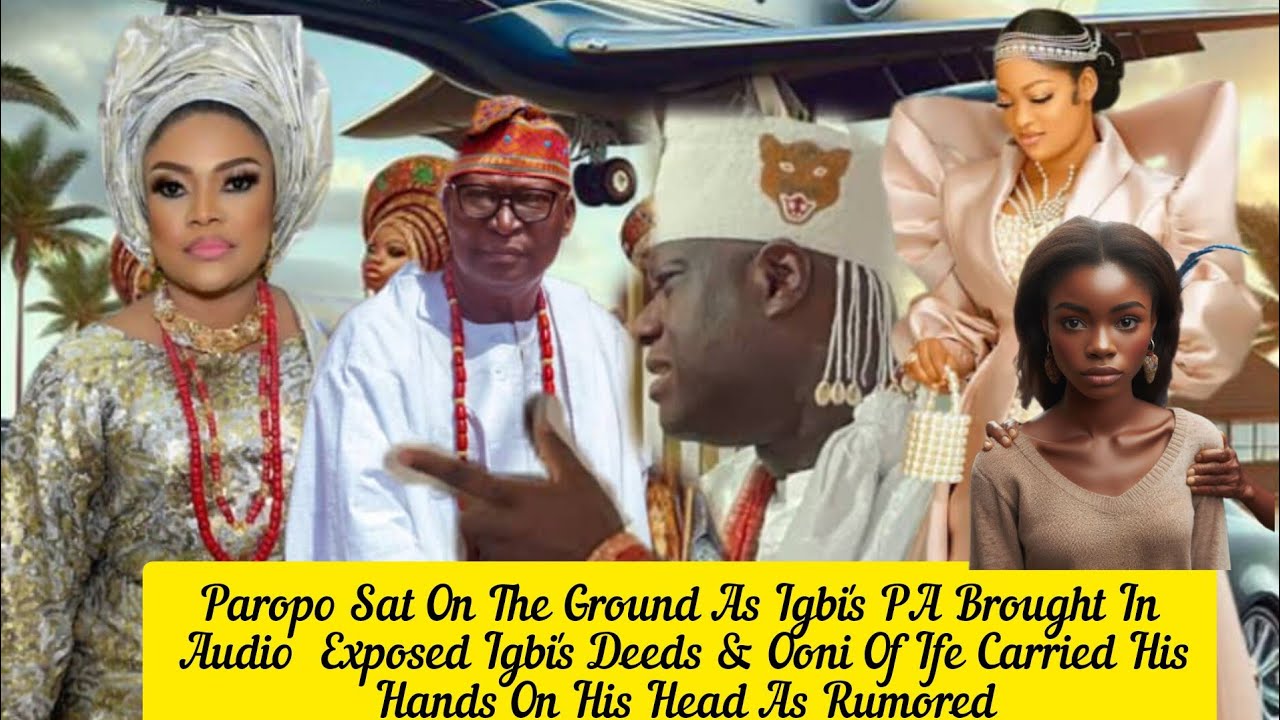 Паропо сел на землю, пока помощник Игби принес аудиозапись, раскрывающую деяния Игби и Уни Из Ифе🧐