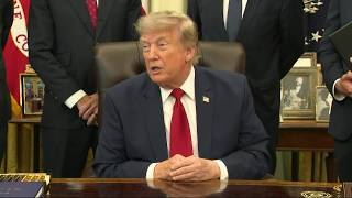 Trump Says US Will End Up Controlling Strait of Hormuz