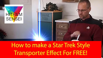 How to Make a Super Simple Star Trek Style Transporter Effect!