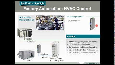 Moxa Webinar: Get Connected - Modbus to Ethernet