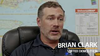 Hyundai Construction Equipment Americas Customer Testimonial: Brian Clark of United Demolition