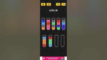 WATER SORT PUZZLE Level 28 | RCTV