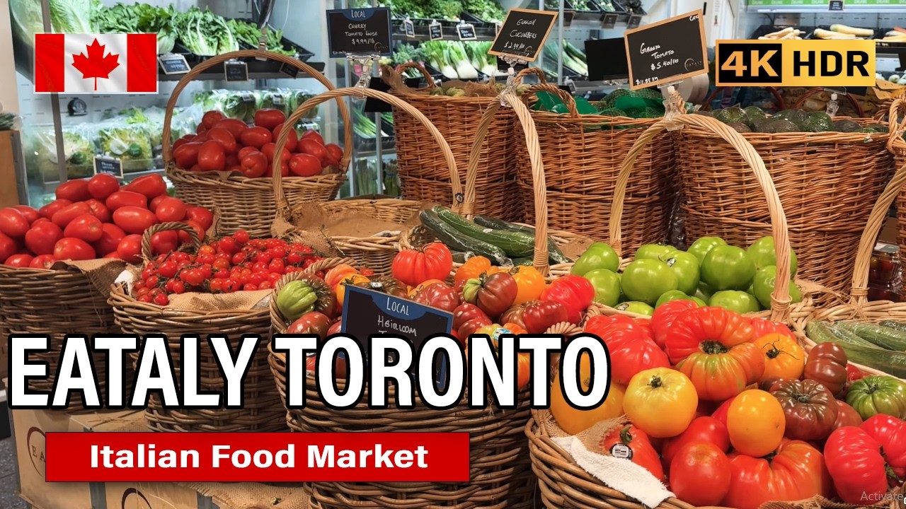Inside Eataly Toronto 🇮🇹 | Italian Food Market at Yonge & Bloor