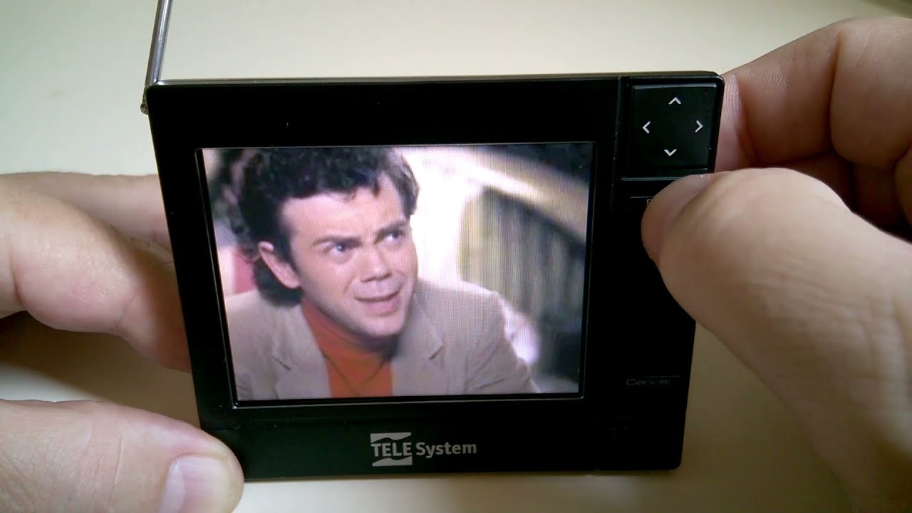MINI TV DIGITAL POCKET TV TELE SYSTEM TS 1.1 PTV 1 SEG YouTube