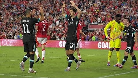 Manchester United vs liverpool friendly 0:3. EXTENDED HIGHLIGHTS