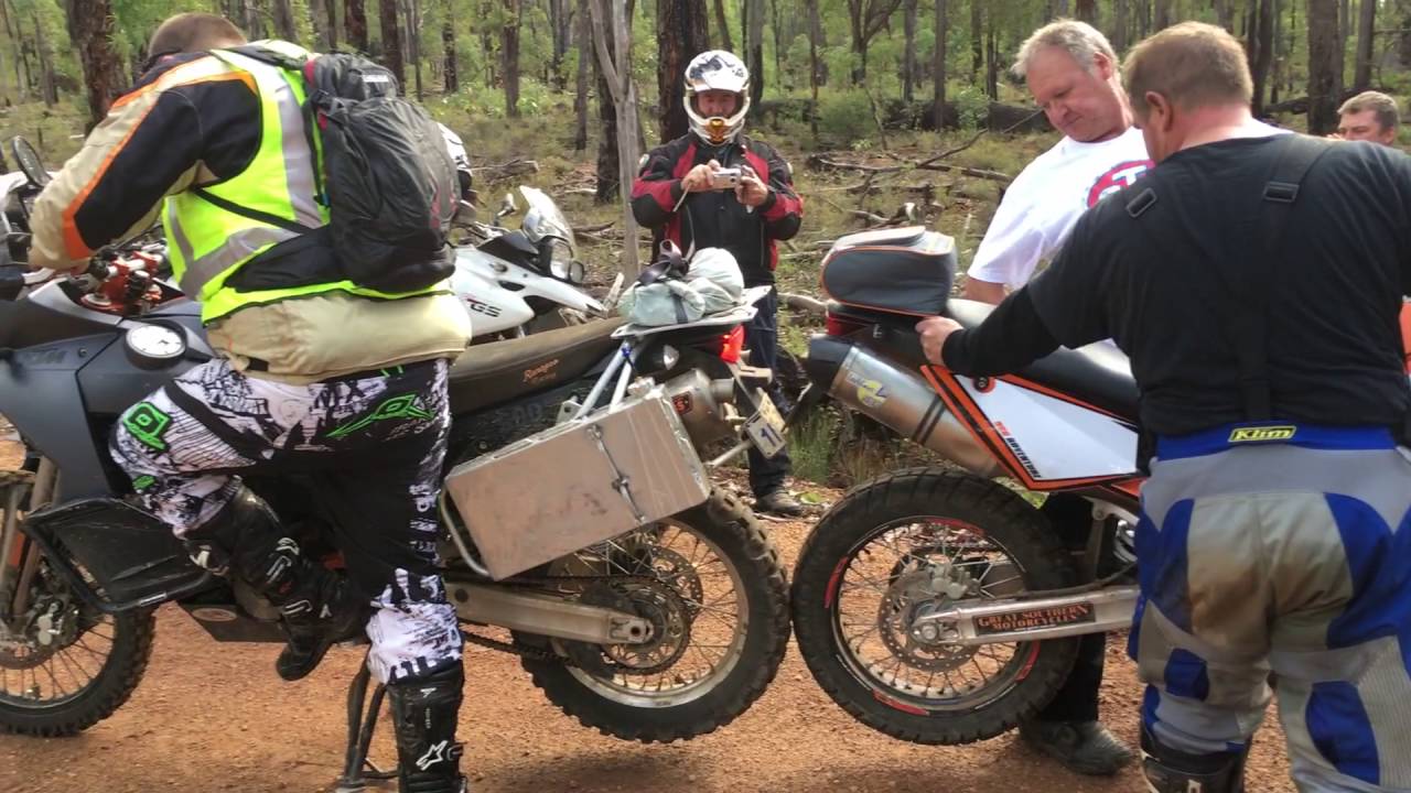 Trying to start a KTM YouTube