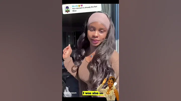 Priscilla Ojo stuns with her snatched figure just days after welcoming baby rakeem 🥰💖 #newborn #baby