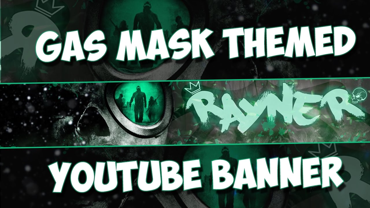 Gas Mask Themed Banner!