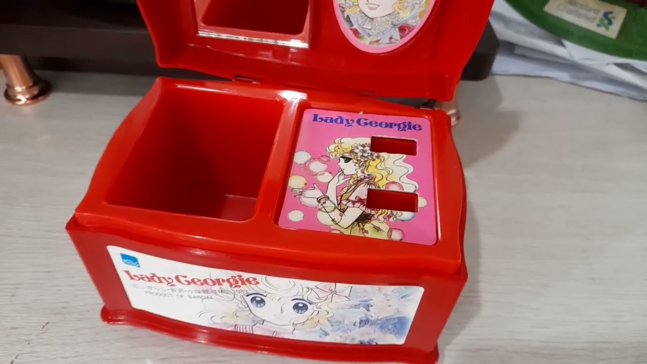 Lady ie レディジョージィ　オルゴール　小物付　昭和レトロ Lady Georgie Music Box (レディ ジョージー オルゴール) - YouTube