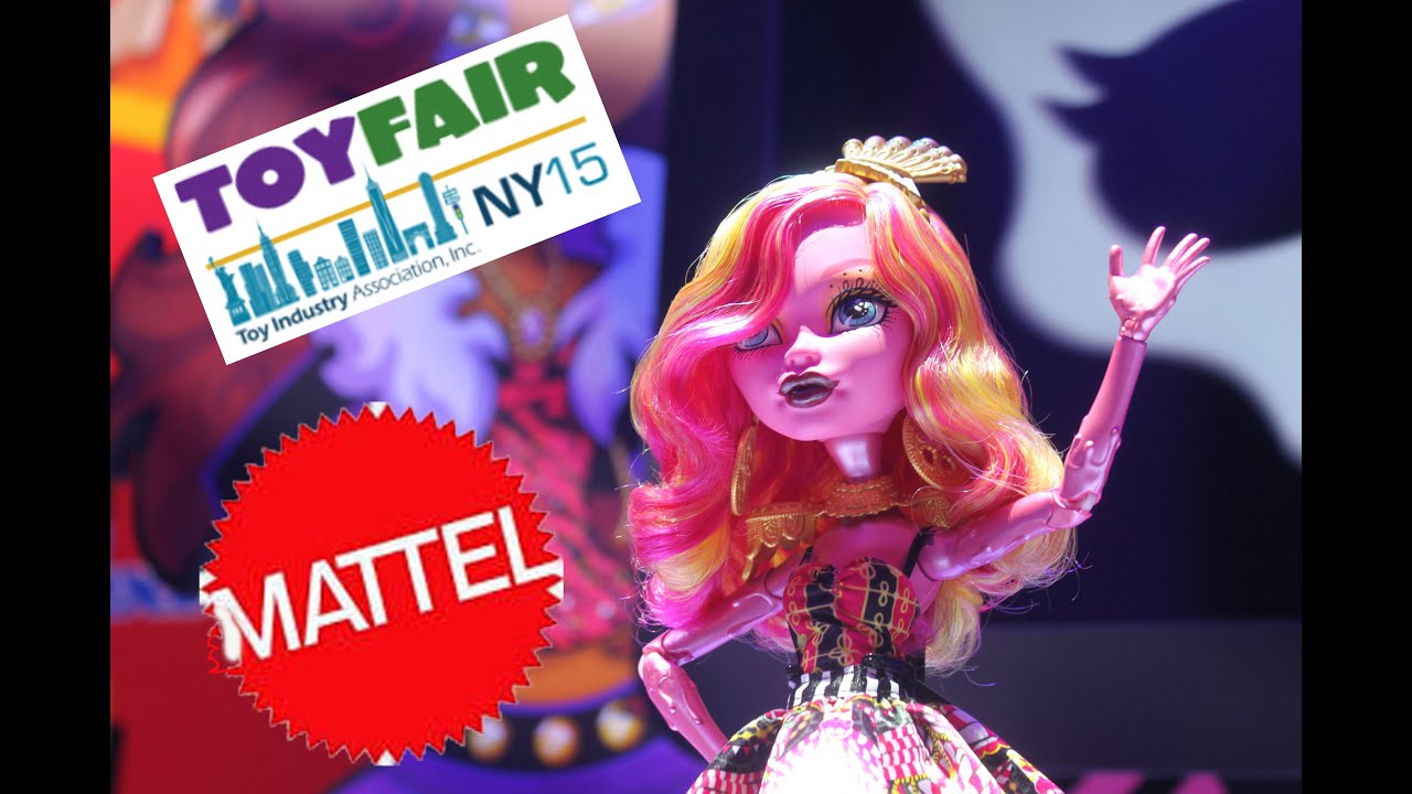 Mattel Toy Reveals Monster High | Ever After High | Barbie Toy Fair 2015