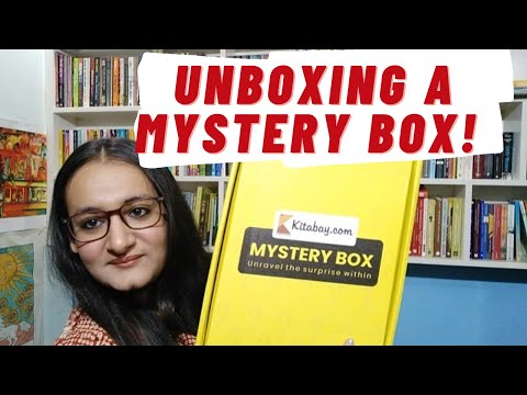 Unboxing a book mystery box from Kitabay.com! | All details included