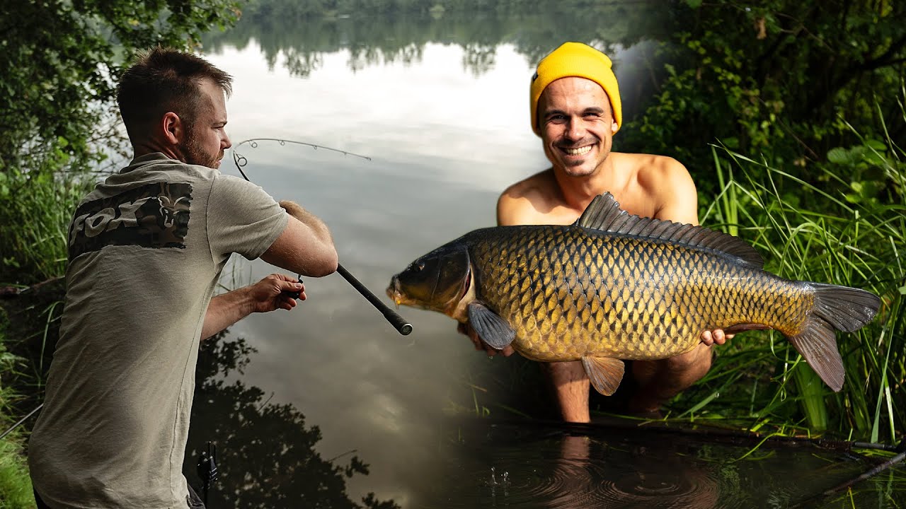 Wir räumen RICHTIG ab! 😵 Karpfenangeln am Baggersee mit Finn Wirschull