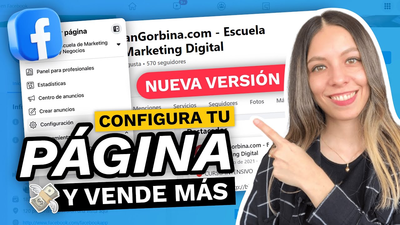 Como CONFIGURAR CORRECTAMENTE UNA PAGINA DE FACEBOOK 2025
