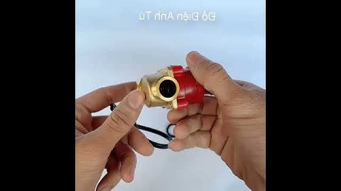 Công tắc cảm biến dòng chảy SMH tự động đóng cắt máy bơm khi không có nước 100W/220V(Vàng phối đỏ)