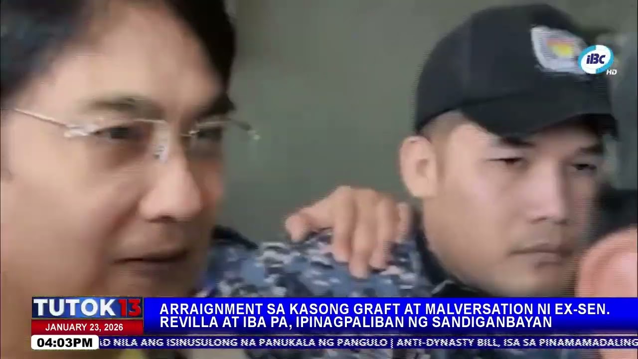 Arraignment sa kasong graft, malversation vs Revilla at iba pa, ipinagpaliban | Tutok 13