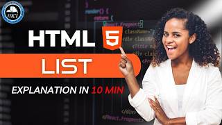 List in HTML | Ordered & Unordered List Explained for Beginners | HTML Tutorial