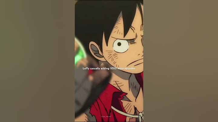 Luffy adding 1000 more episodes