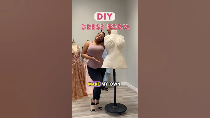 🤩 BEST Dress Form For Any Size | DIY MANNEQUIN #inclusivefashion #midsize #sewing thumbnail