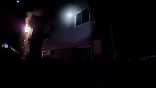 WATCH: Police Catch Three Children Tossed From Third Floor Of Burning Building