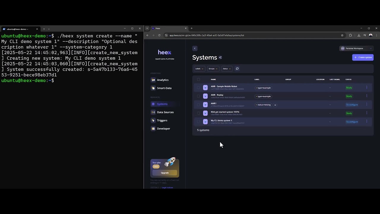 6- Create Systems with Heex CLI – JSON Automation & Quick Commands