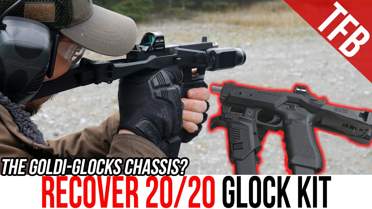 Recover Tactical Stabilizer Brace 20/20N for Glock 26/27